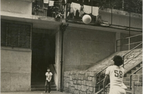 In the past, students would play ball games in public areas; Daniel recalled that he would occasionally kick a football into someone’s balcony by accident.