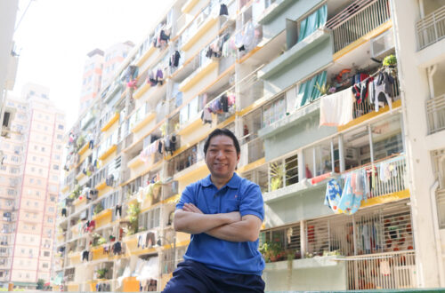 Kwok has been a resident of Ming Wah Dai Ha for the fact that he was assigned a  unit in the staff dormitory after starting work in the estate.